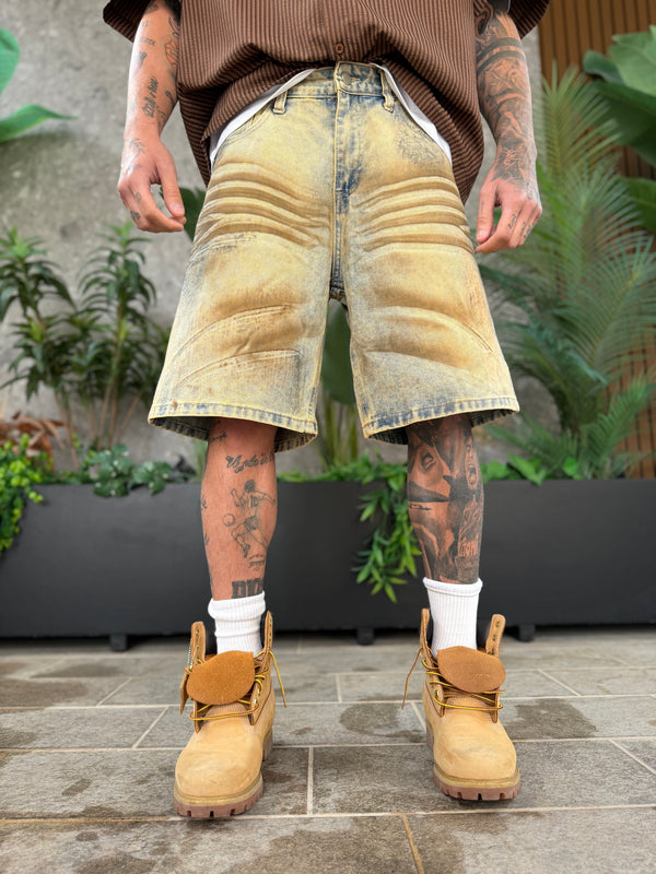 SHORT SPRUZZATO SABB.