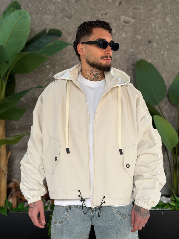 JACKET LINEAR CREAM