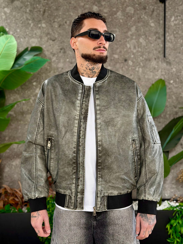 AVIATOR LIGHT GREY DENIM