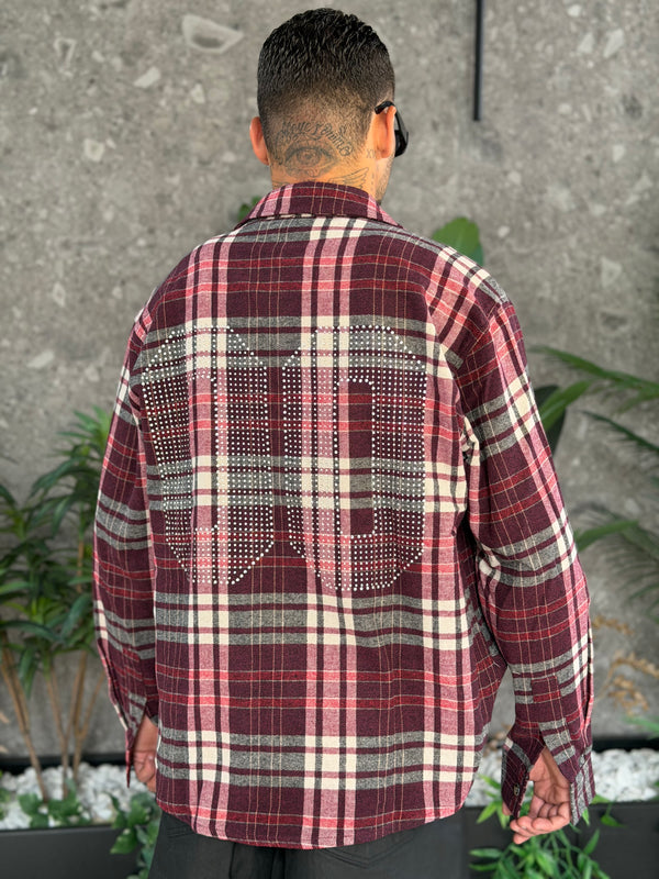 CAMICIA DIAMOND QUADRI RED