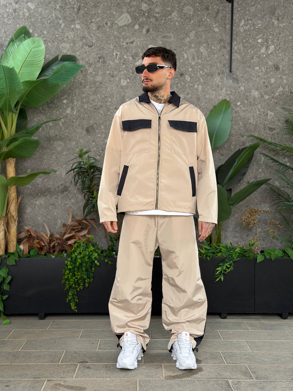 COORDSET SFL DENIM CREAM