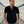 POLO FILO ZIP BLACK