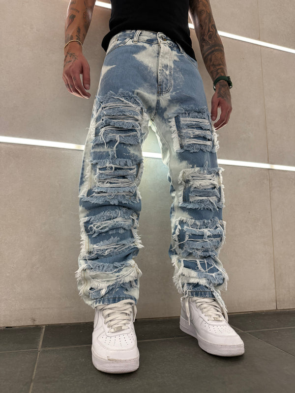 RIPPED BICOLOR
