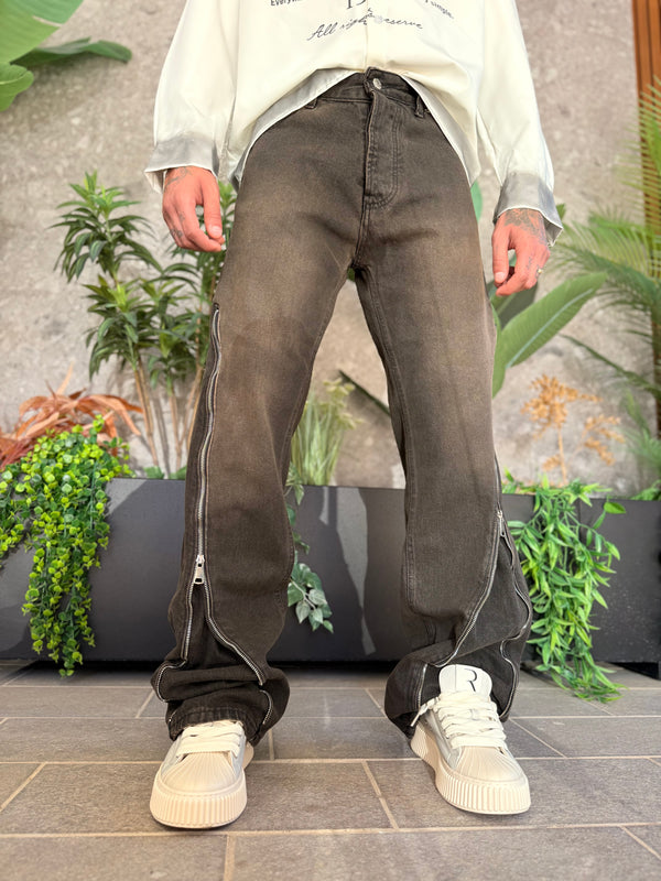 FLARE ZIP SABBIA