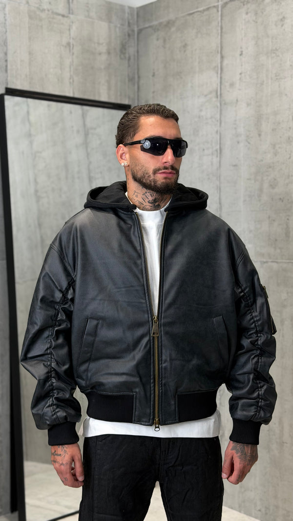 AVIATOR PELLE CROPPATO