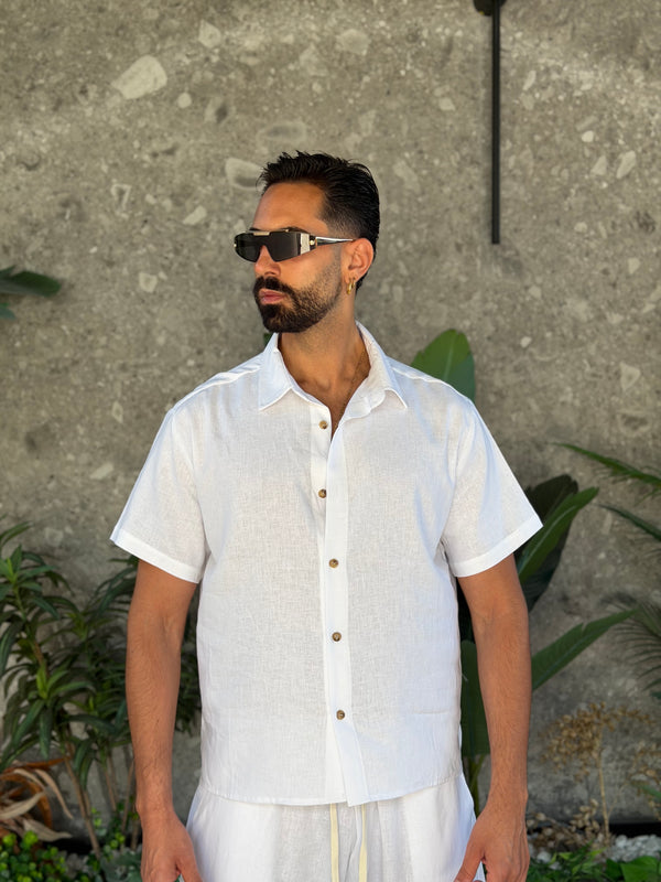 CAMICIA LINO KOS