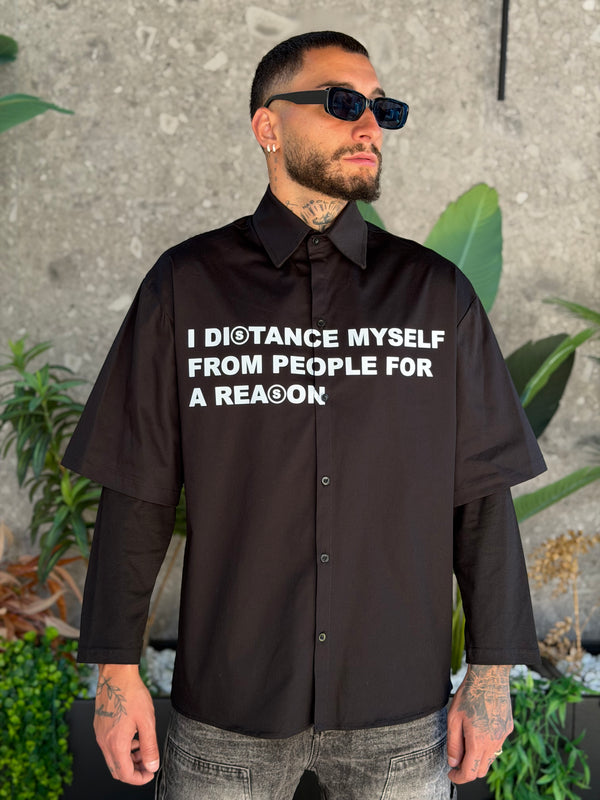 CAMICIA DOPPIATA DISTANCE