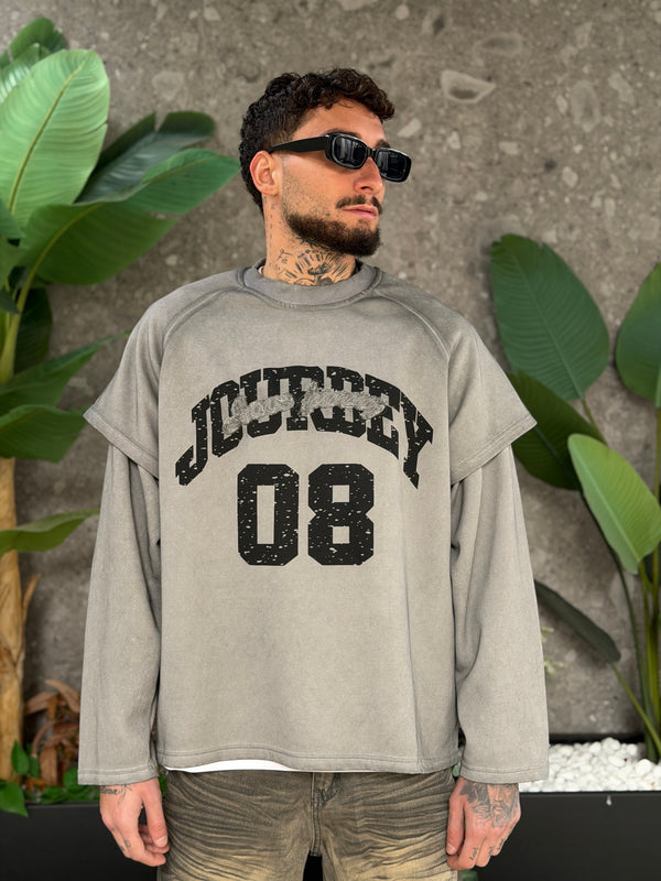 HOODIE DOUBLE SFUMATA