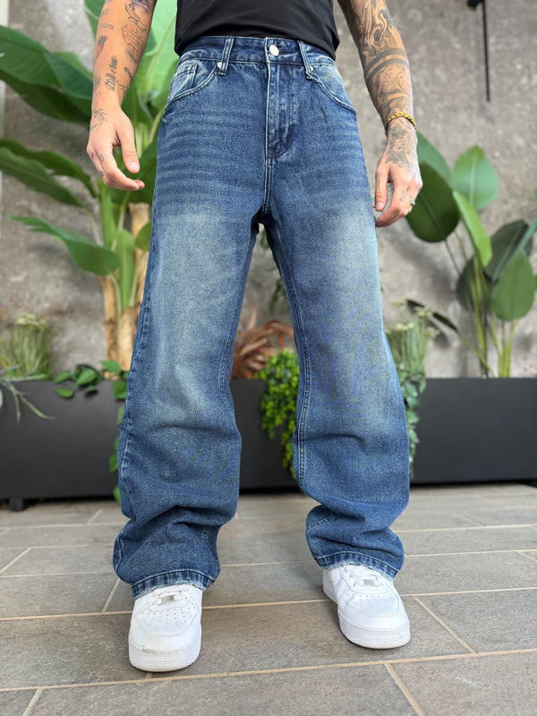 BAGGY WASH DENIM