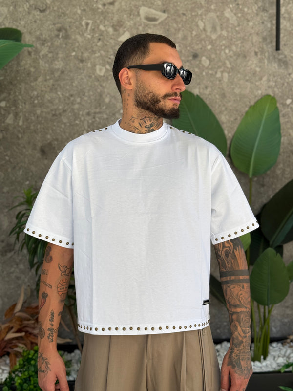 CROP SHIRT BORCHIE WHITE