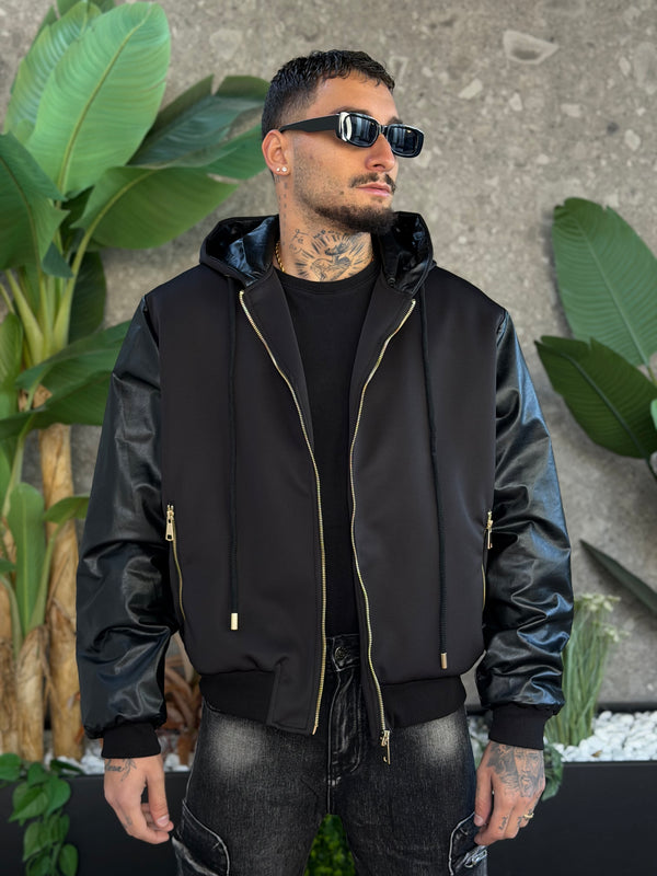 JACKET HUSTLE BLACK