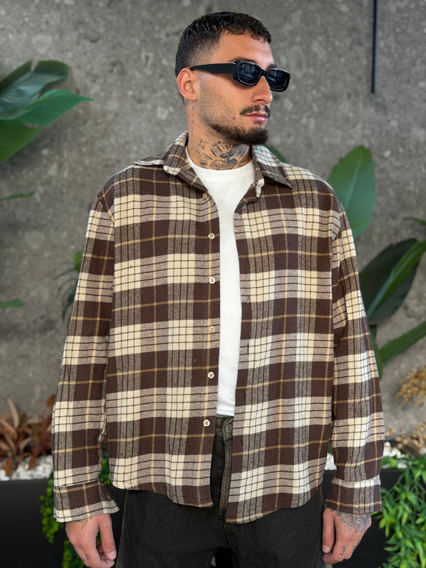 CAMICIA QUADRI FLANELLA