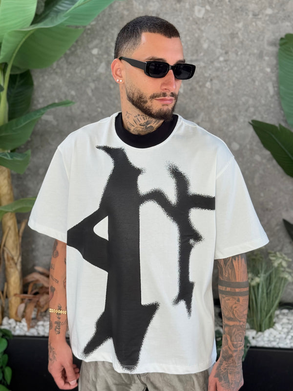 SHIRT HUSTLE H BIANCA