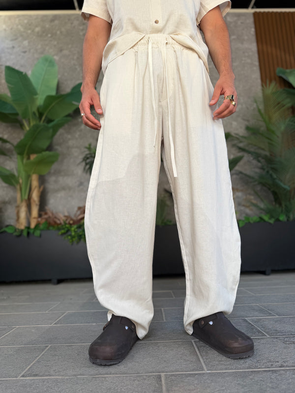PANT. LACES BALLON LINO