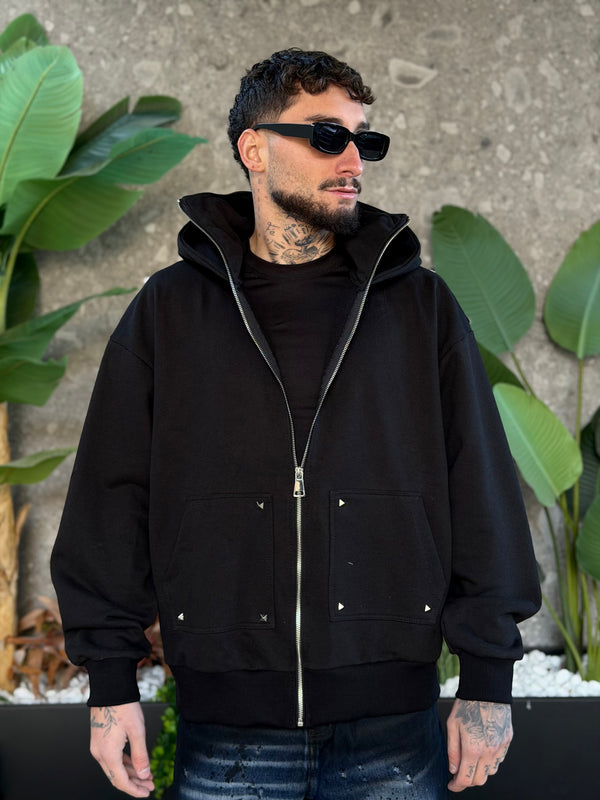 HOODIE ZIP BORCHIE