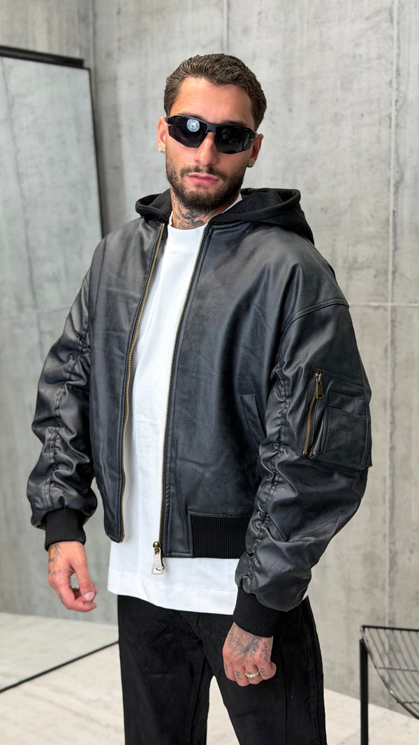 AVIATOR PELLE CROPPATO