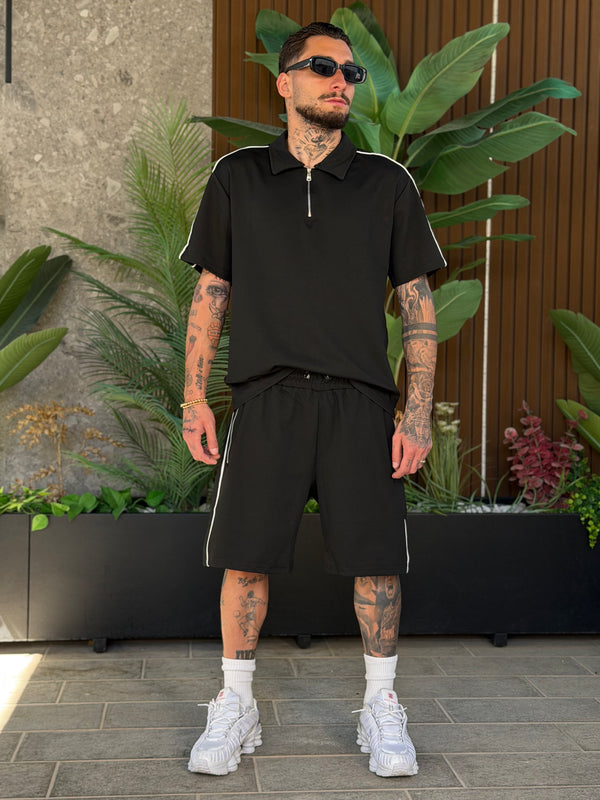COORDSET LINEAR POLO (il coordset potrebbe avere i bottoni anziché là ZIP)