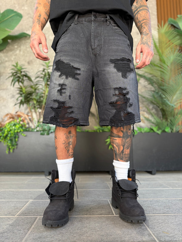 SHORT DESTROY BLACK