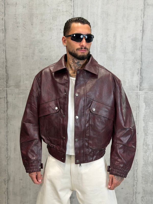 JACKET ECOLEATHER TASCHE