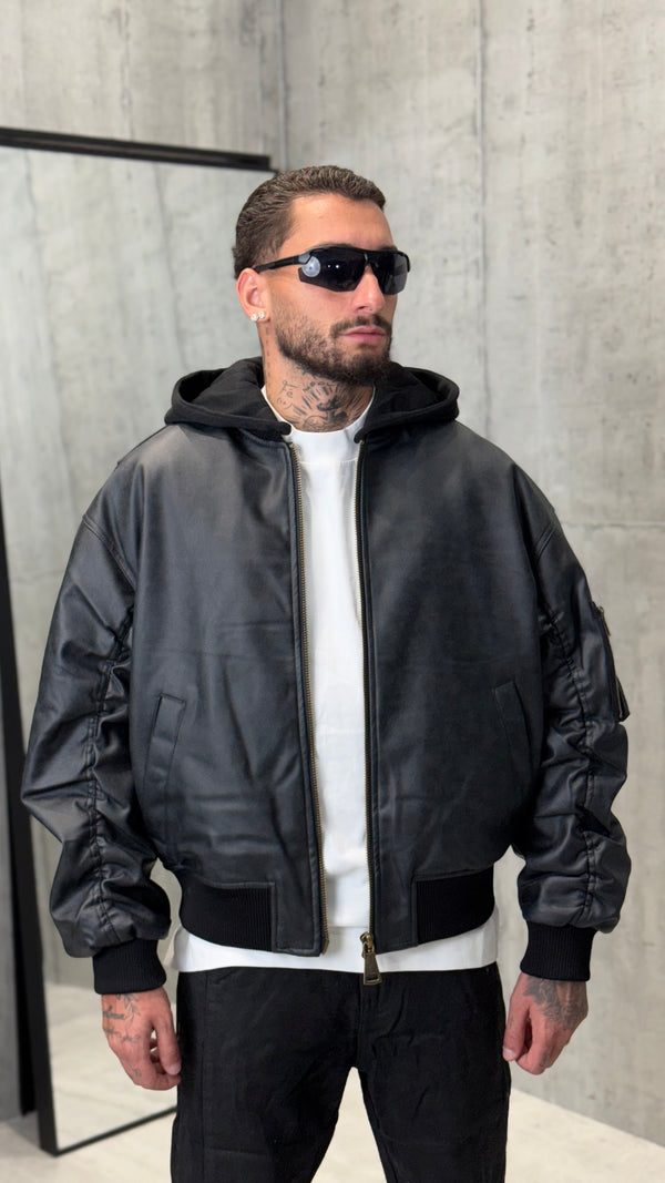 AVIATOR PELLE CROPPATO