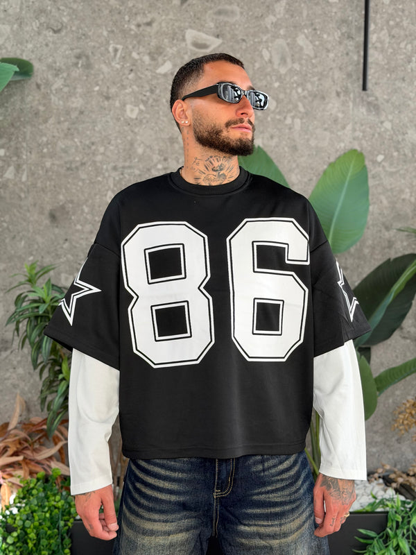 HOODIE DOPPIATA NUMBER