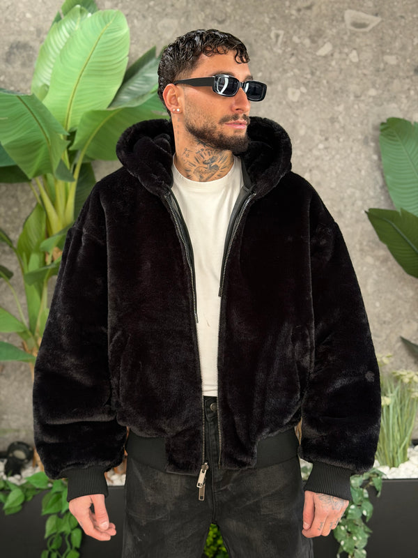 JACKET PELLE REVERSIBILE