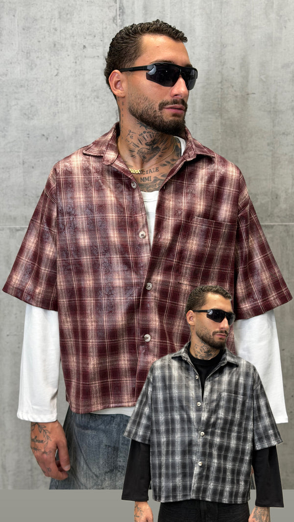 CAMICIA SPALMATA DOUBLE