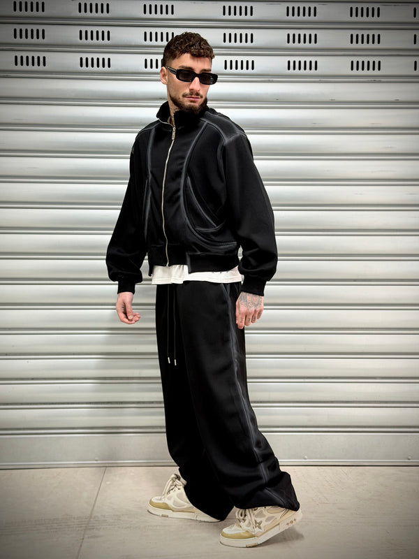 TRACKSUIT SFUMATA COMFY BLACK