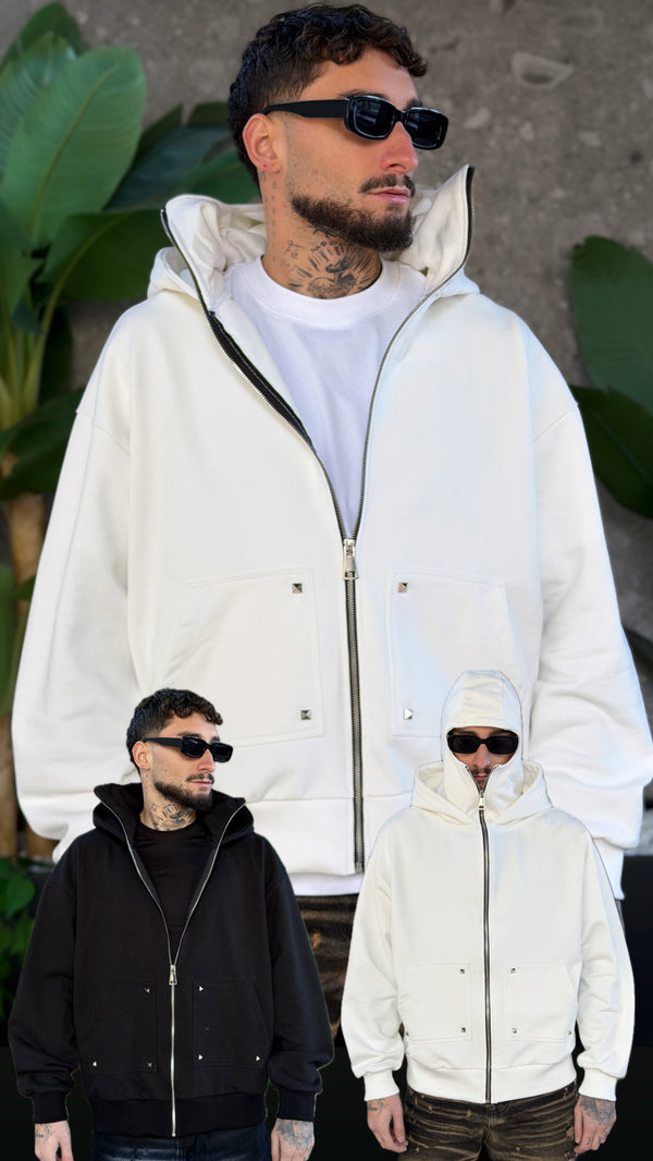 HOODIE ZIP BORCHIE