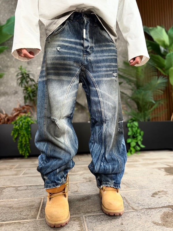 SUPER BAGGY CNTC. 402 BLU