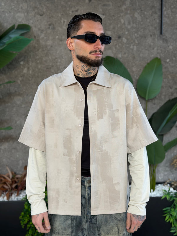 CAMICIA DOUBLE SCRIPT