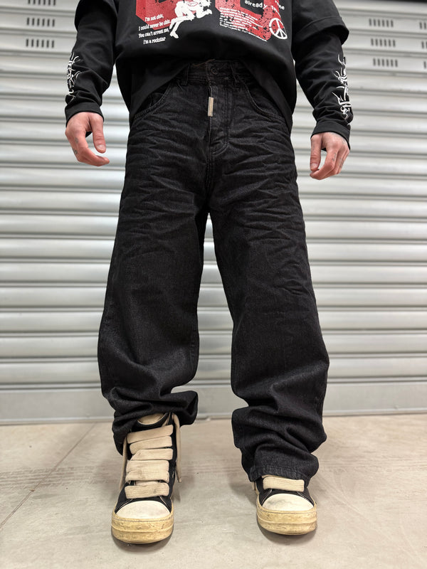 SUPER BAGGY DOUBLE BLACK