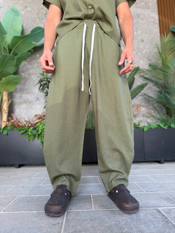PANT. LACES BALLON LINO