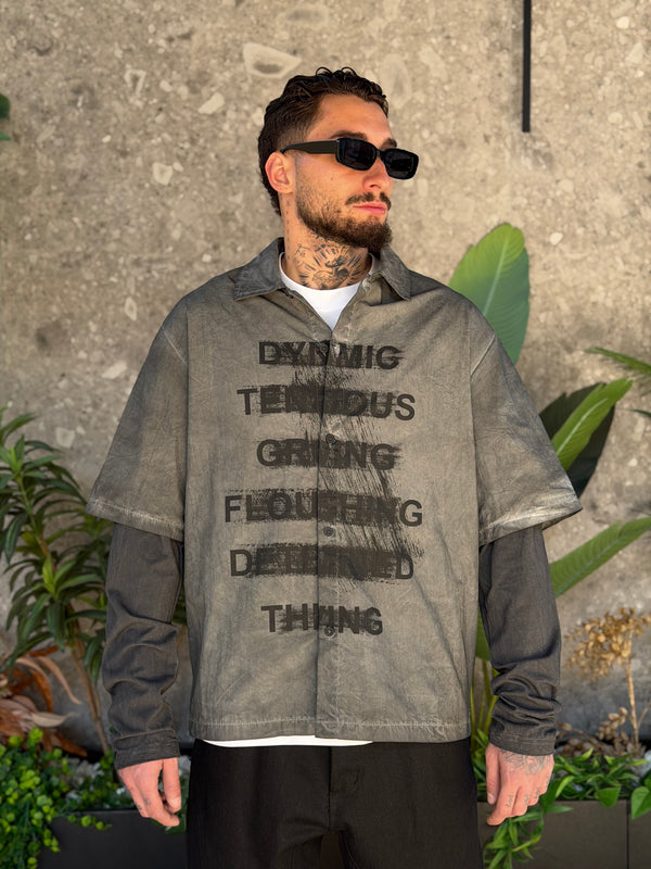 CAMICIA DOUBLESLEEVE SCRIPT