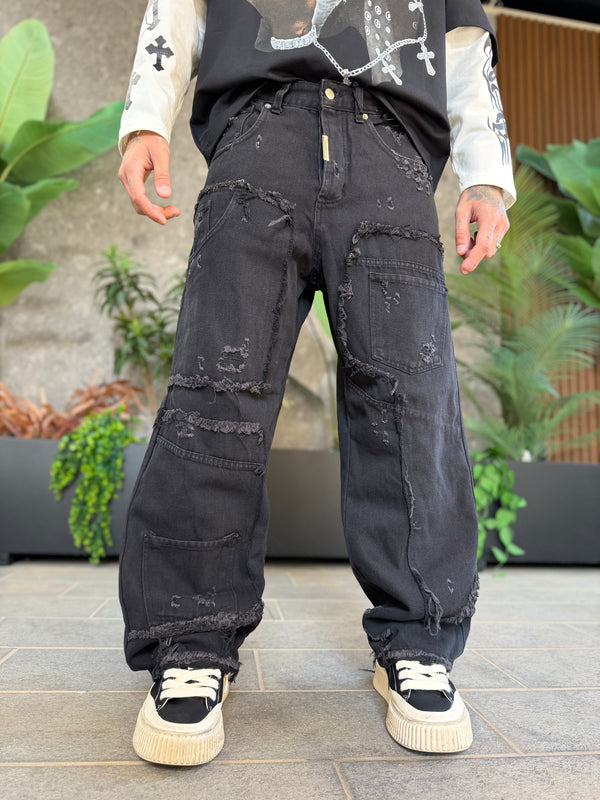 SUPER BAGGY BLACK CNTC.