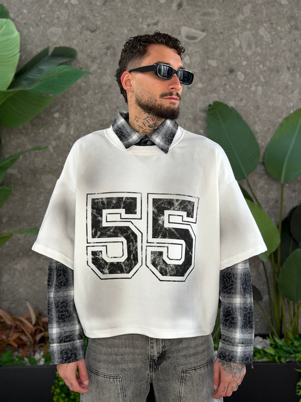 HOODIE CAMICIA NUMERIS