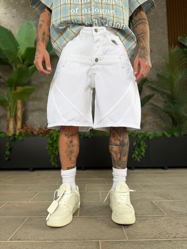 SHORT DOUBLE WHITE