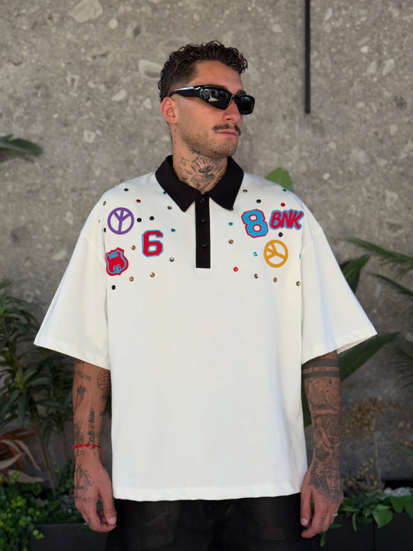 POLO VALL*Y BNK. WHITE
