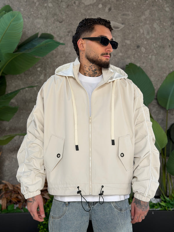 JACKET LINEAR CREAM