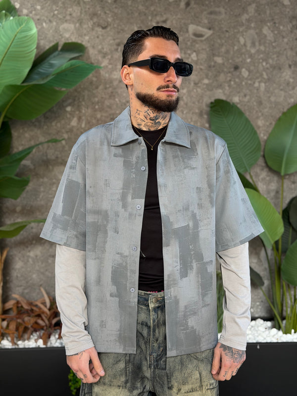 CAMICIA DOUBLE SCRIPT
