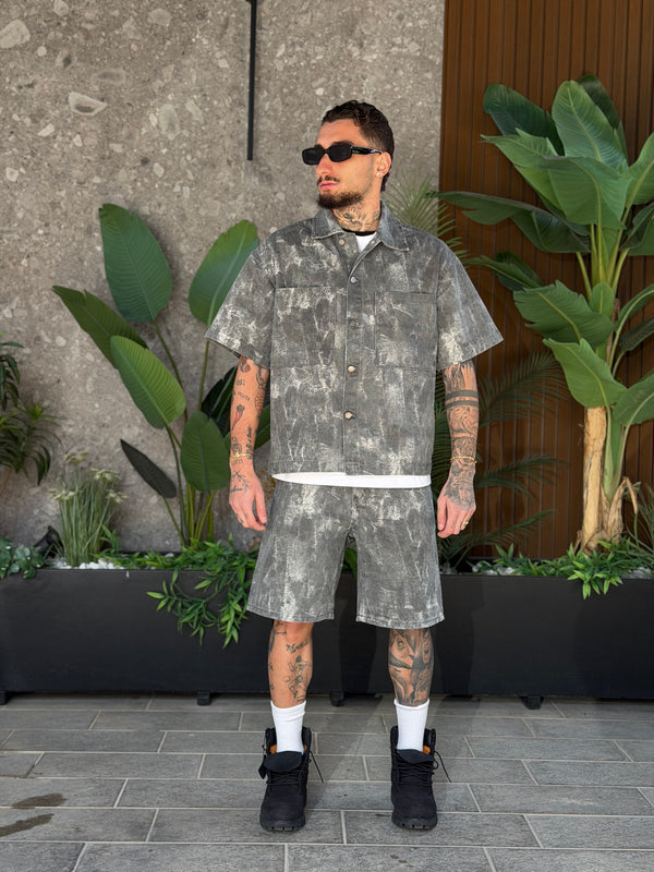 COORDSET WASHED GREY