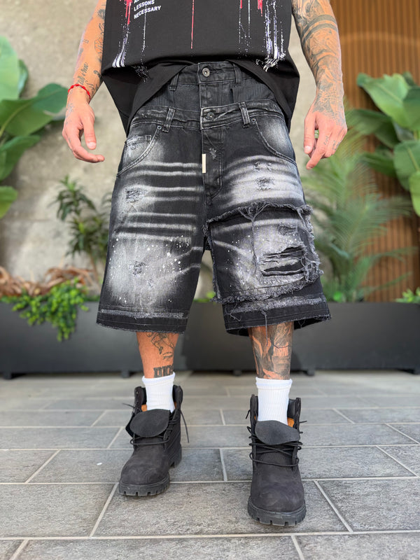 SHORT CNTC. DOUBLE BLACK