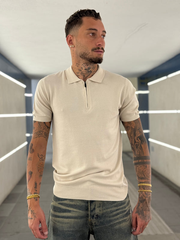 POLO FILO ZIP