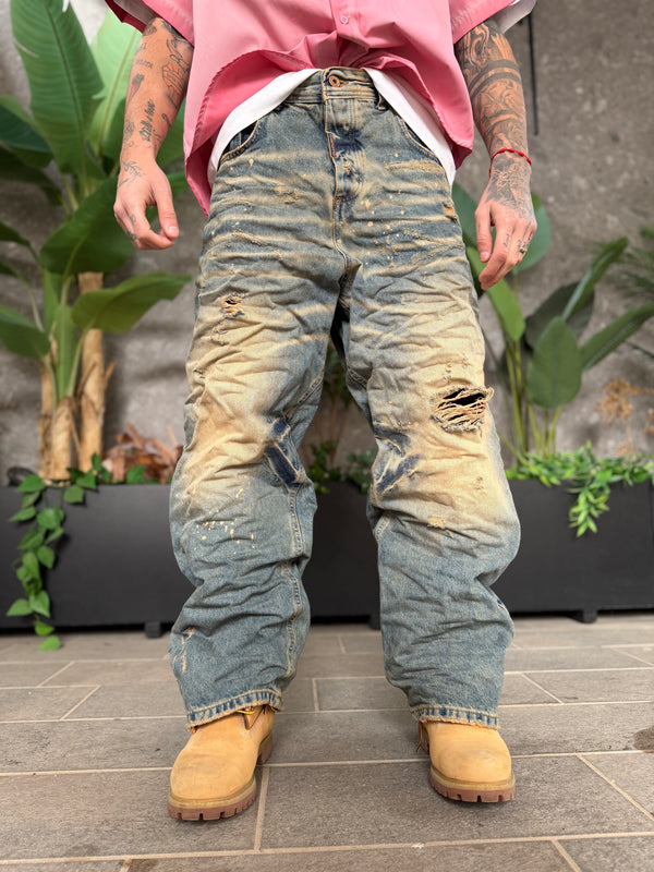 SUPER BAGGY GRIZZATO SABB.