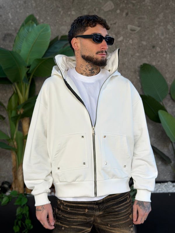 HOODIE ZIP BORCHIE