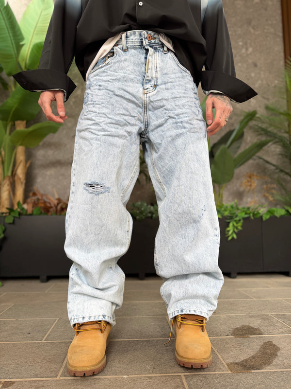 SUPER BAGGY GRIZZATO