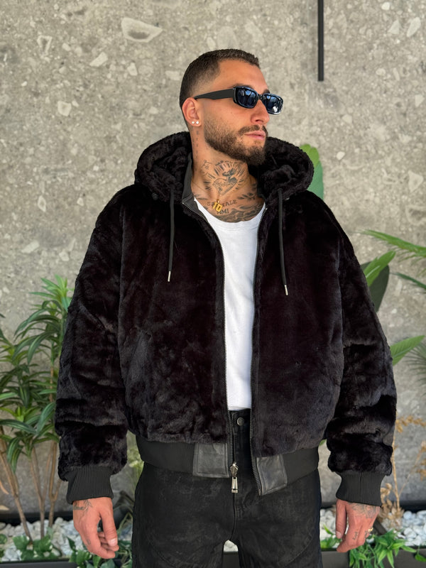 JACKET PELLE REVERSIBILE