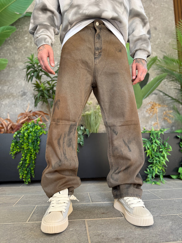 BAGGY WASH BROWN
