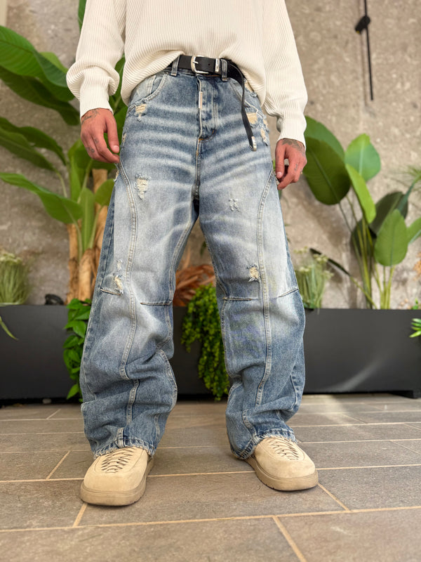 SUPER BAGGY SABBIA CNTC.
