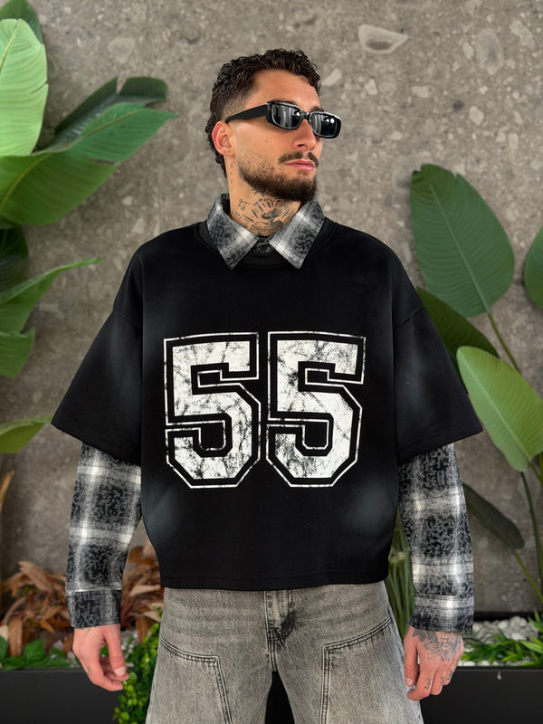 HOODIE CAMICIA NUMERIS